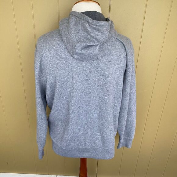 MTA sport men XL full zip longsleeve hooded jacket w/front pockets grey - Picture 8 of 11